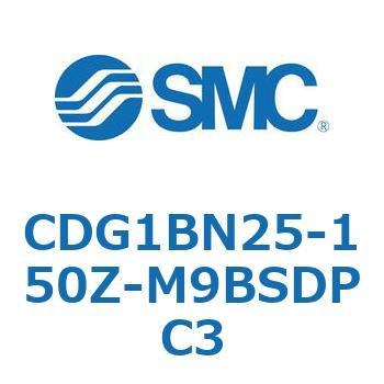 標準丸形エアシリンダ/複動・片ロッド CG1シリーズ CDG1BN25 SMC