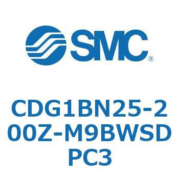 標準丸形エアシリンダ/複動・片ロッド CG1シリーズ CDG1BN25 SMC