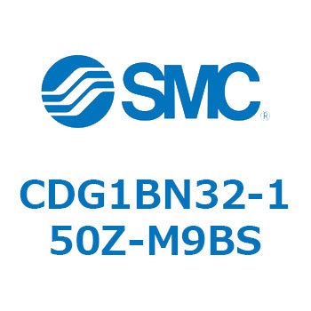 標準丸形エアシリンダ/複動・片ロッド CG1シリーズ CDG1BN32 SMC