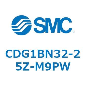 標準丸形エアシリンダ/複動・片ロッド CG1シリーズ CDG1BN32 SMC