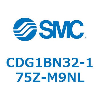 標準丸形エアシリンダ/複動・片ロッド CG1シリーズ CDG1BN32 SMC