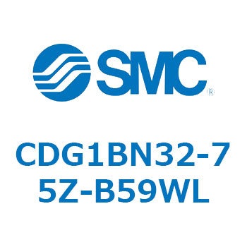 標準丸形エアシリンダ/複動・片ロッド CG1シリーズ CDG1BN32 SMC