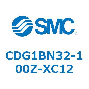 標準丸形エアシリンダ/複動・片ロッド CG1シリーズ CDG1BN32 SMC