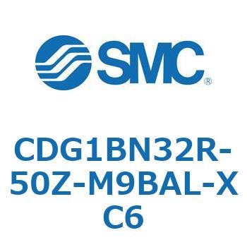 標準丸形エアシリンダ/複動・片ロッド CG1シリーズ CDG1BN32 SMC