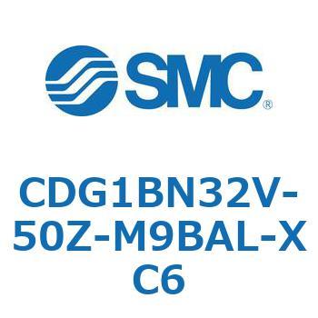 標準丸形エアシリンダ/複動・片ロッド CG1シリーズ CDG1BN32 SMC
