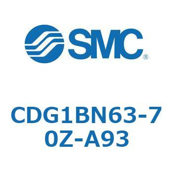 標準丸形エアシリンダ/複動・片ロッド CG1シリーズ CDG1BN63 SMC