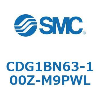 標準丸形エアシリンダ/複動・片ロッド CG1シリーズ CDG1BN63 SMC