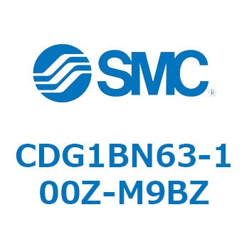 標準丸形エアシリンダ/複動・片ロッド CG1シリーズ CDG1BN63 SMC