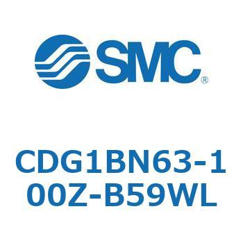 標準丸形エアシリンダ/複動・片ロッド CG1シリーズ CDG1BN63 SMC