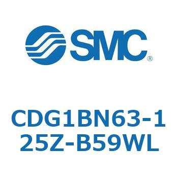 標準丸形エアシリンダ/複動・片ロッド CG1シリーズ CDG1BN63 SMC