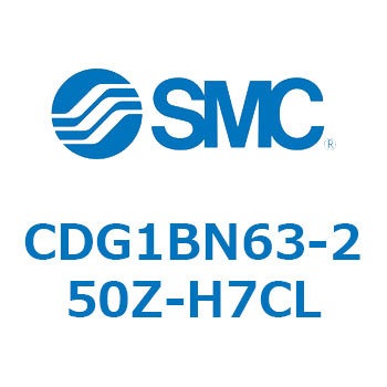 標準丸形エアシリンダ/複動・片ロッド CG1シリーズ CDG1BN63 SMC