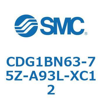 標準丸形エアシリンダ/複動・片ロッド CG1シリーズ CDG1BN63 SMC