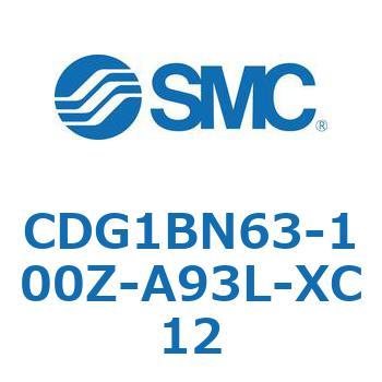 標準丸形エアシリンダ/複動・片ロッド CG1シリーズ CDG1BN63 SMC