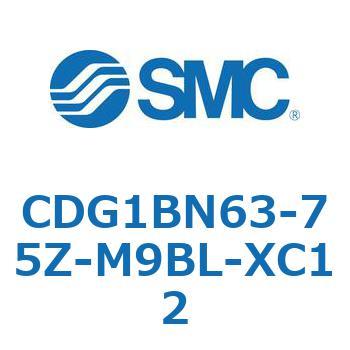 標準丸形エアシリンダ/複動・片ロッド CG1シリーズ CDG1BN63 SMC