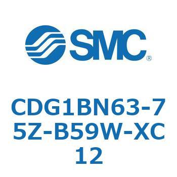 標準丸形エアシリンダ/複動・片ロッド CG1シリーズ CDG1BN63 SMC