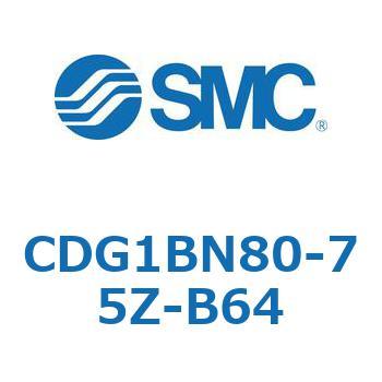 標準丸形エアシリンダ/複動・片ロッド CG1シリーズ CDG1BN80 SMC