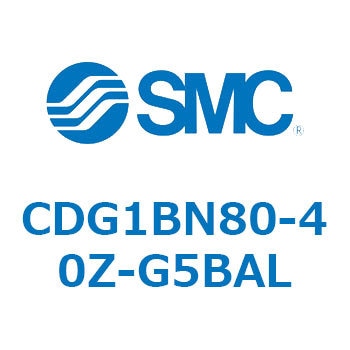 標準丸形エアシリンダ/複動・片ロッド CG1シリーズ CDG1BN80 SMC