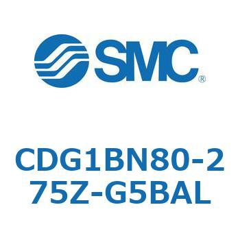 標準丸形エアシリンダ/複動・片ロッド CG1シリーズ CDG1BN80 SMC
