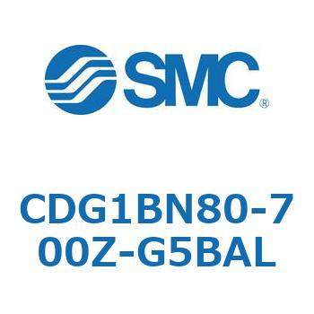 標準丸形エアシリンダ/複動・片ロッド CG1シリーズ CDG1BN80 SMC