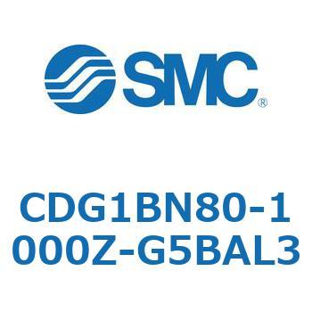 標準丸形エアシリンダ/複動・片ロッド CG1シリーズ CDG1BN80 SMC