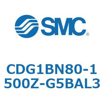 標準丸形エアシリンダ/複動・片ロッド CG1シリーズ CDG1BN80 SMC