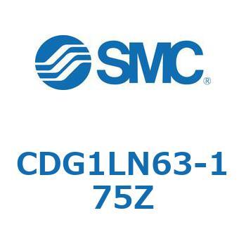 標準丸形エアシリンダ/複動・片ロッド CG1シリーズ CDG1L SMC