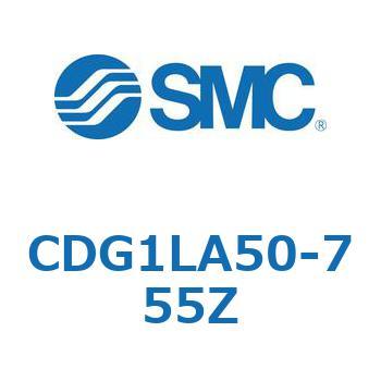 標準丸形エアシリンダ/複動・片ロッド CG1シリーズ CDG1L SMC