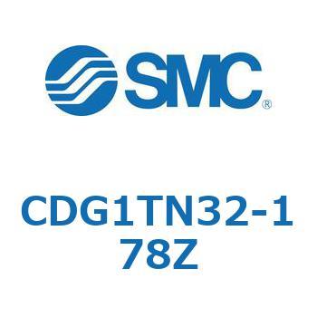 標準丸形エアシリンダ/複動・片ロッド CG1シリーズ CDG1T SMC