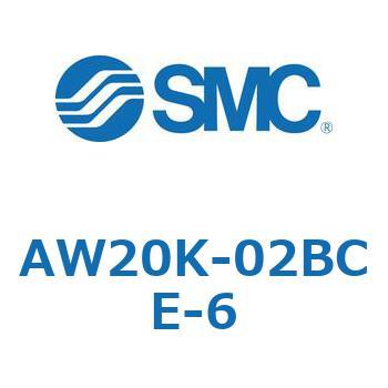 AW20K-02BCE-6 フィルタレギュレータ AW20K 1個 SMC 【通販サイト 