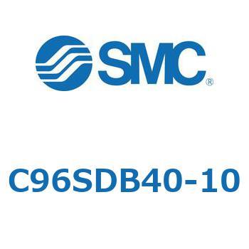 C96SDB40-10 ISO規格準拠/エアシリンダロッド回り止め形/複動・両ロッド C96シリーズ SMC 50895923