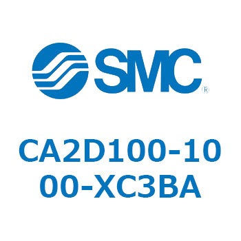 エアシリンダ：複動・片ロッド 2山クレビス形 CA2D100 SMC