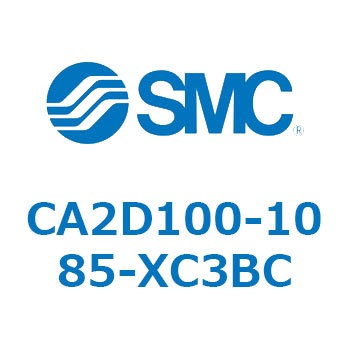 エアシリンダ：複動・片ロッド 2山クレビス形 CA2D100 SMC