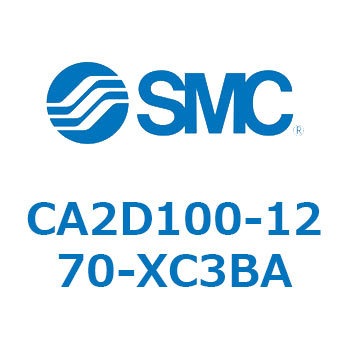 エアシリンダ：複動・片ロッド 2山クレビス形 CA2D100 SMC