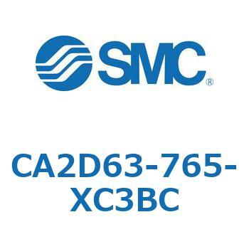 エアシリンダ：複動・片ロッド 2山クレビス形 CA2D63 SMC