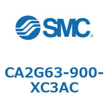 エアシリンダ：複動・片ロッド ヘッド側フランジ形 CA2G63 SMC