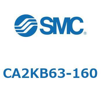 エアシリンダ：複動・片ロッド 回り止め形 CA2KB SMC
