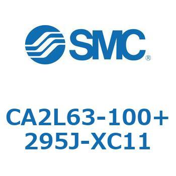 CA2L63-100+295J-XC11 �G�A�V�����_�F�����E�Ѓ��b�h �������t�[�g�` CA2L63 SMC 50927125