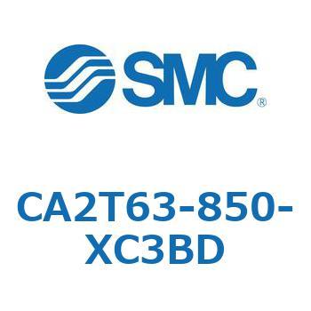エアシリンダ：複動・片ロッド センタトラニオン形 CA2T63 SMC