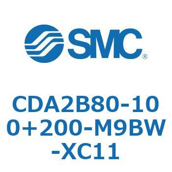 CDA2B80-100+200-M9BW-XC11 CDA2B80 SMC 50990195