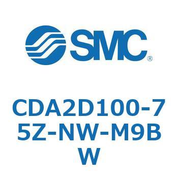 標準形エアシリンダ(角形カバー)2山クレビス形 CDA2D100-7 SMC