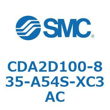 標準形エアシリンダ(角形カバー)2山クレビス形 CDA2D100-8 - SMC