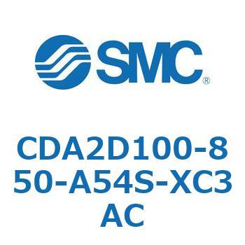 標準形エアシリンダ(角形カバー)2山クレビス形 CDA2D100-8 - SMC