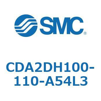 標準形エアシリンダ(角形カバー)2山クレビス形 CDA2DH SMC