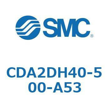 標準形エアシリンダ(角形カバー)2山クレビス形 CDA2DH SMC