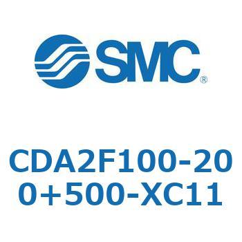 CDA2F100-200+500-XC11 �W���`�G�A�V�����_(�p�`�J�o�[)���b�h���t�����W�`  CDA2F100-2 SMC 51048286