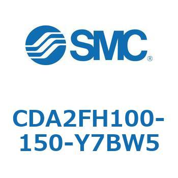 標準形エアシリンダ(角形カバー)ロッド側フランジ形  CDA2FH SMC