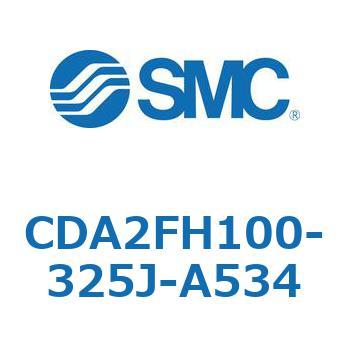 標準形エアシリンダ(角形カバー)ロッド側フランジ形  CDA2FH SMC