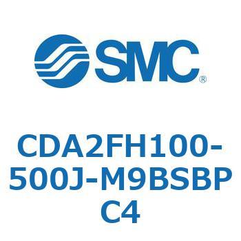 標準形エアシリンダ(角形カバー)ロッド側フランジ形  CDA2FH SMC