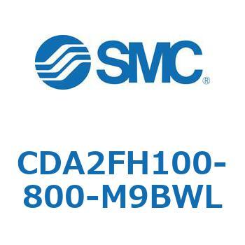 標準形エアシリンダ(角形カバー)ロッド側フランジ形  CDA2FH SMC