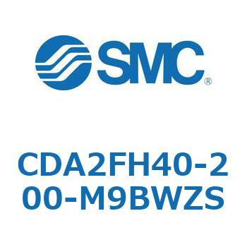 標準形エアシリンダ(角形カバー)ロッド側フランジ形  CDA2FH SMC